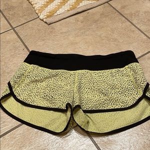 Lululemon speed shorts size 6